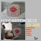 Karton Box Pizza Baru Polos atau Custom 1