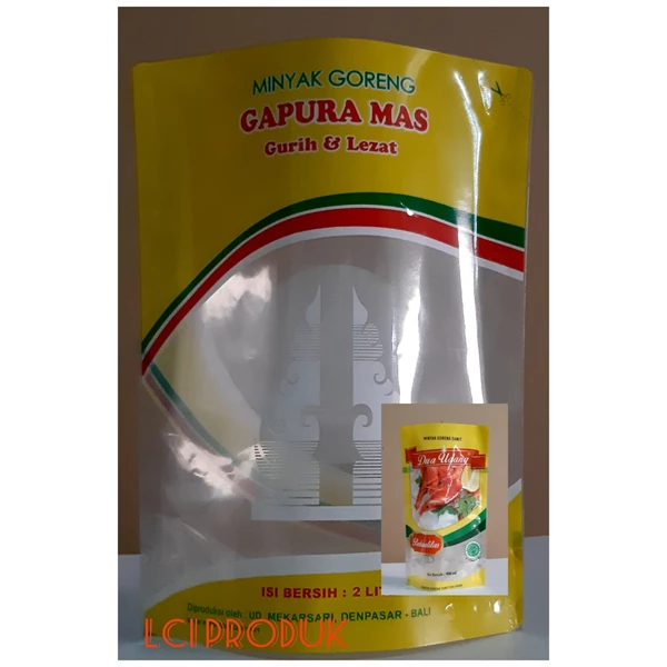 New Cooking Oil Packaging Plastic