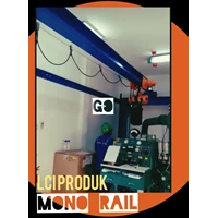 Monorail Crane Portable sistem Elektrik Manual